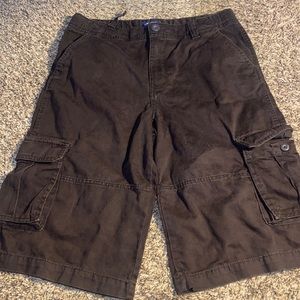 Brown Cargo Shorts